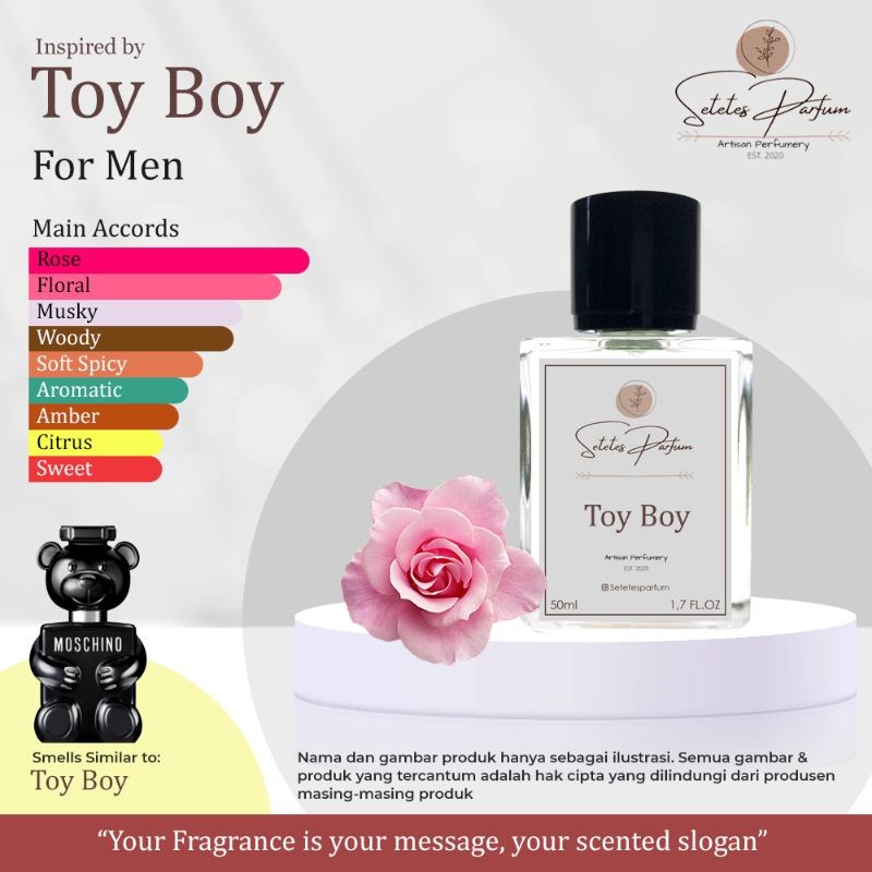 Setetes Parfum Toy Boy - Parfum Pria
