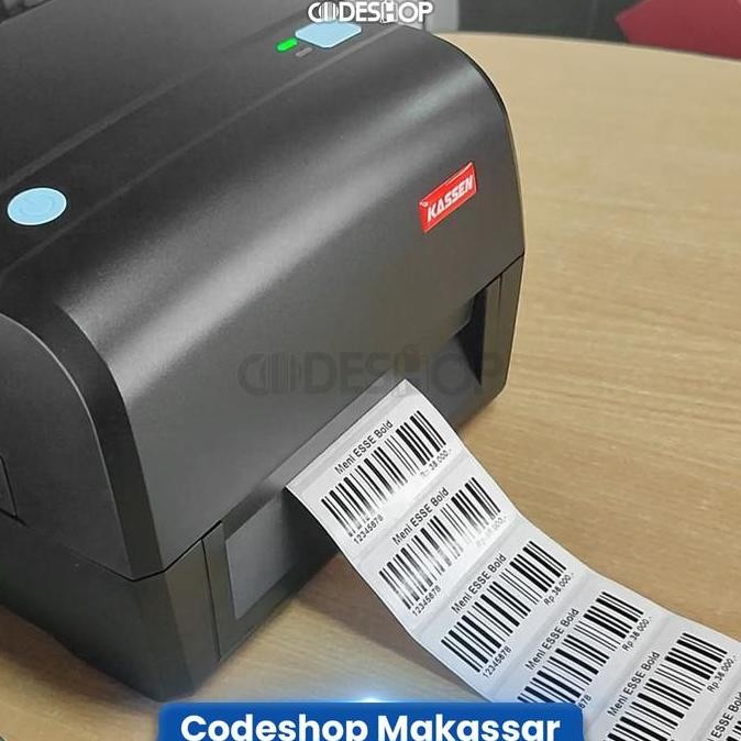Printerl Bar Label Kassen E460 / Pencetak Stiker E 460 New Stok
