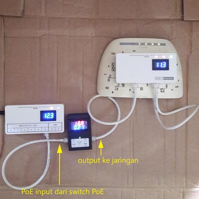 Alat Ukur Tegangan Dan Arus Poe Volt Ampere Meter Poe New Stok
