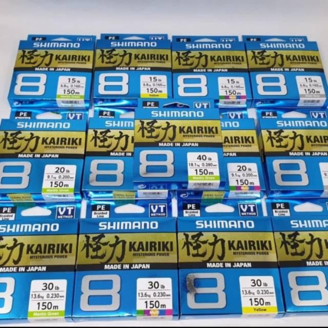 Pe Shimano Kairiki - Juragan Pancing Murah