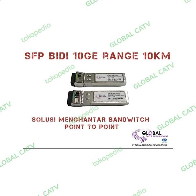 Sfp Bidi 10Km Range 10 Km New Stok