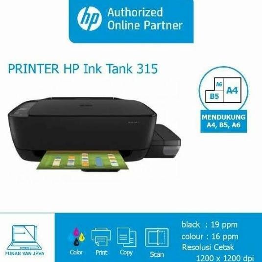 Printer Hp 315 New Stok