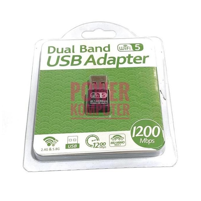 Usb Wifi Adapter Wireless N Wifi Adapter Pc Wifi Adapter 5Ghz 1200Mbps New Stok