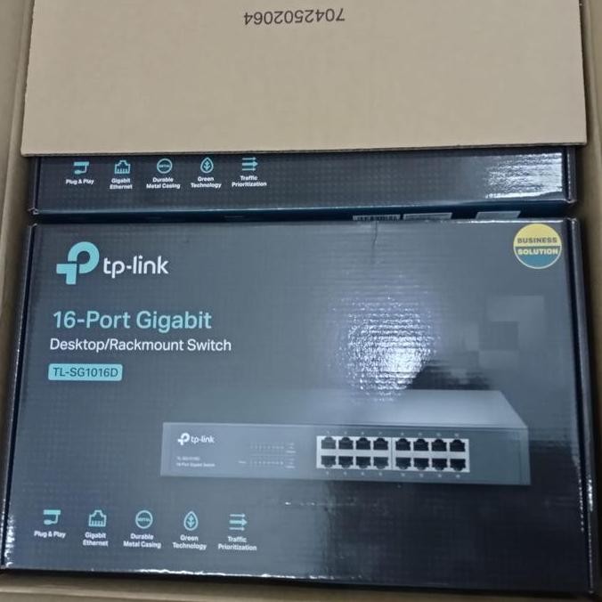 Tp-Link 16 Port Gigabit (Tl-Sg1016D) - 16 Port Gigabit New Stok