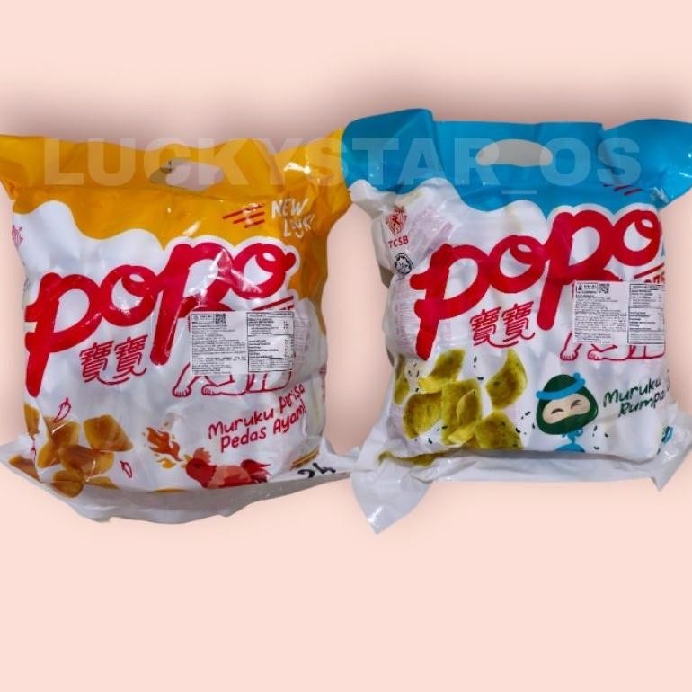 

Promo Popo Muruku Snack Ikan Ori /Pedas Manis/Seaweed / Ayam Pedas 24S