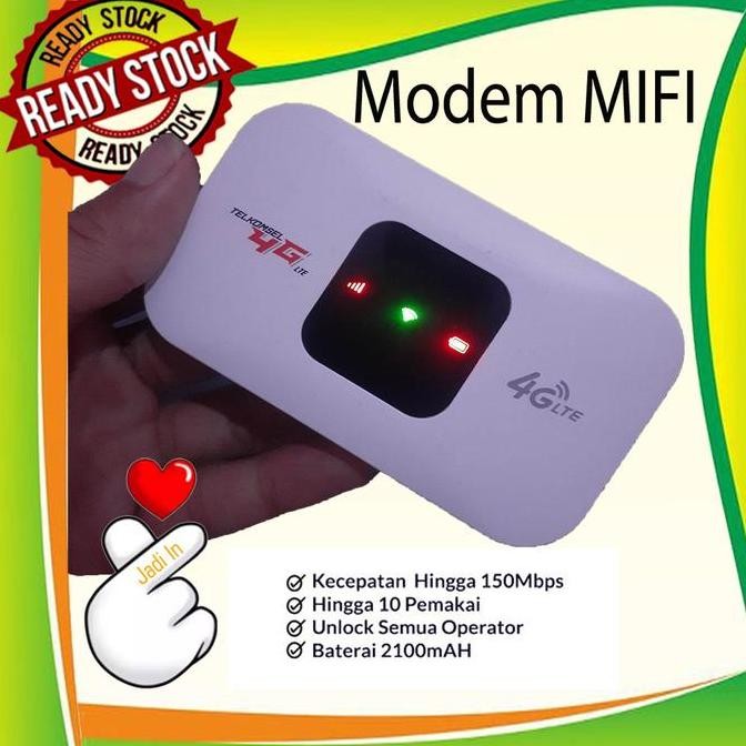 Modem Usb 4G Lte /4G /Wifi / Unlock All Gsm Operator New Stok