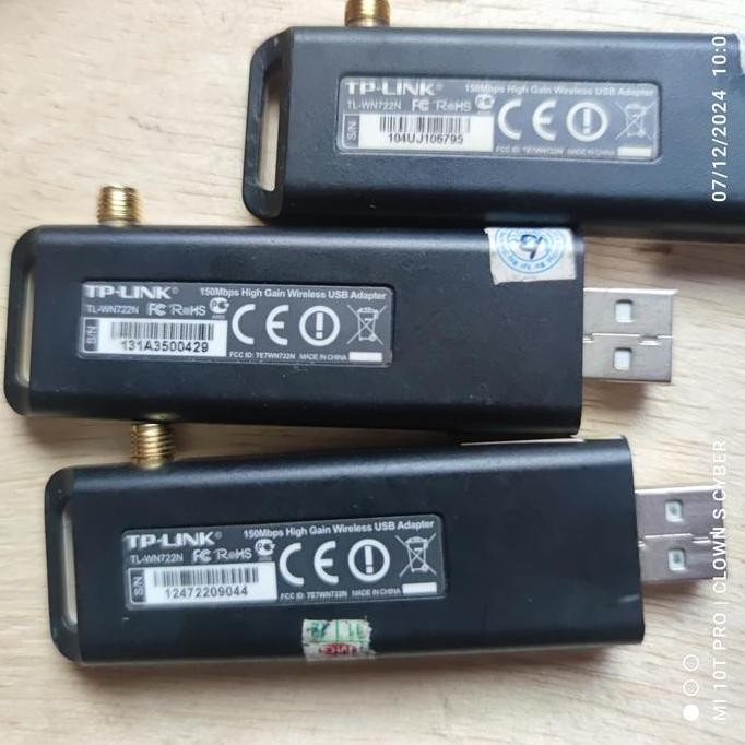 Tp-Link Tl-Wn722N 150Mbps High Gain Wireless Usb Wifi Adapter V1-V2-V3 New Stok