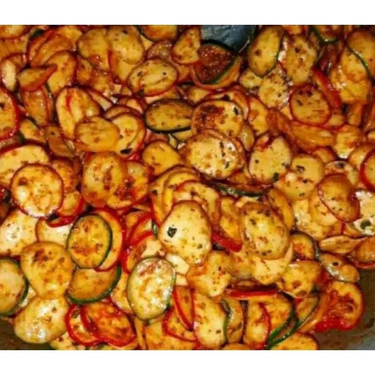 

Seblak kering seblak kemplang extra pedas daun jeruk 1000 gram/ 1kg