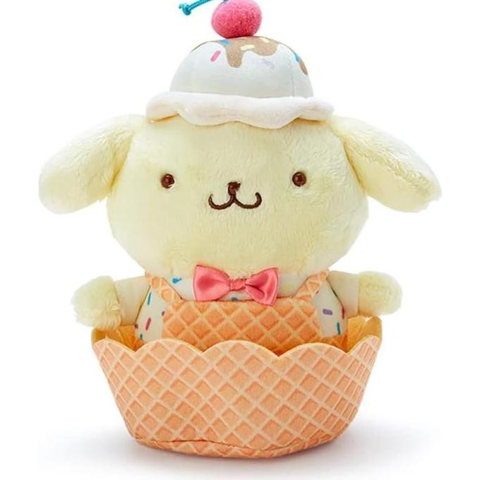 Sanrio Pompompurin Ice Cream Plush 20cm