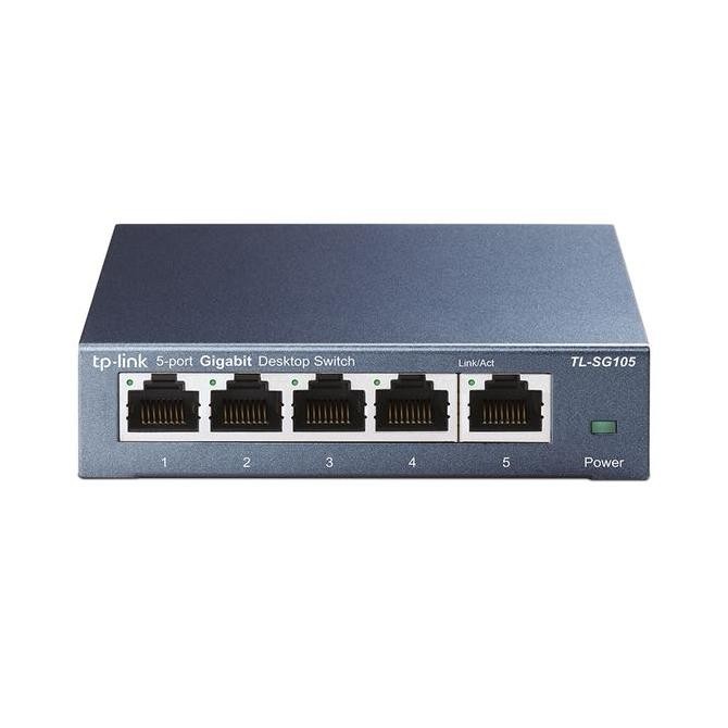 Sg105 Switch 5Port Gigabit Tplink Sg105 New Stok