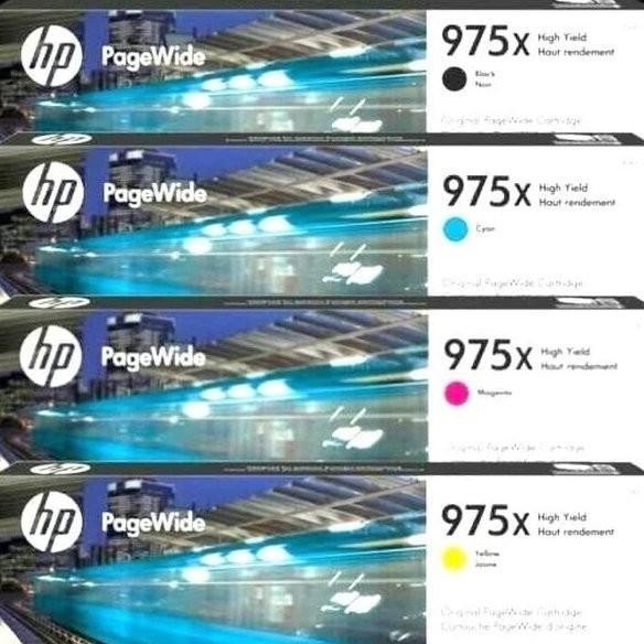 Tinta Cartridge 975X Black 975X Cyan 975X Yellow Magenta Original - New Stok