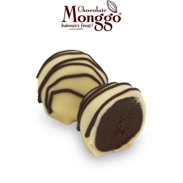 

Mix Truffle Dark Cokelat White Coffee 5Pcs Chocolate Monggo