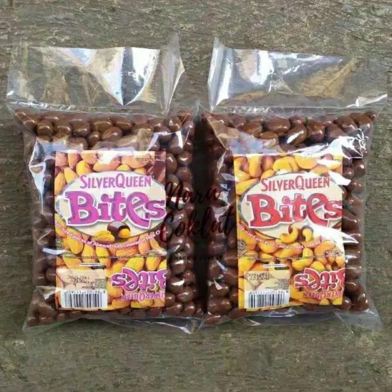 

Silverqueen Bites Snack Kilogram Coklat Almond