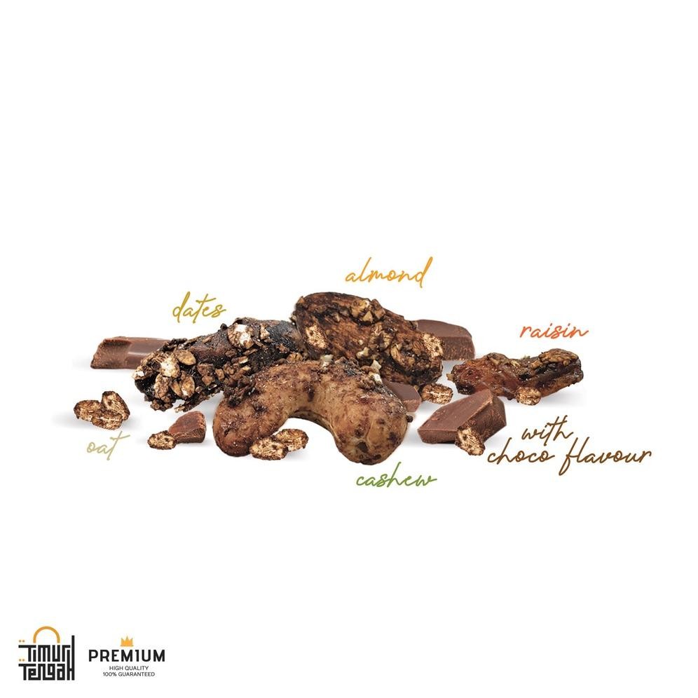

TIMUR TENGAH - Combo Granola Dark Chocolate 500gram dan 250gram