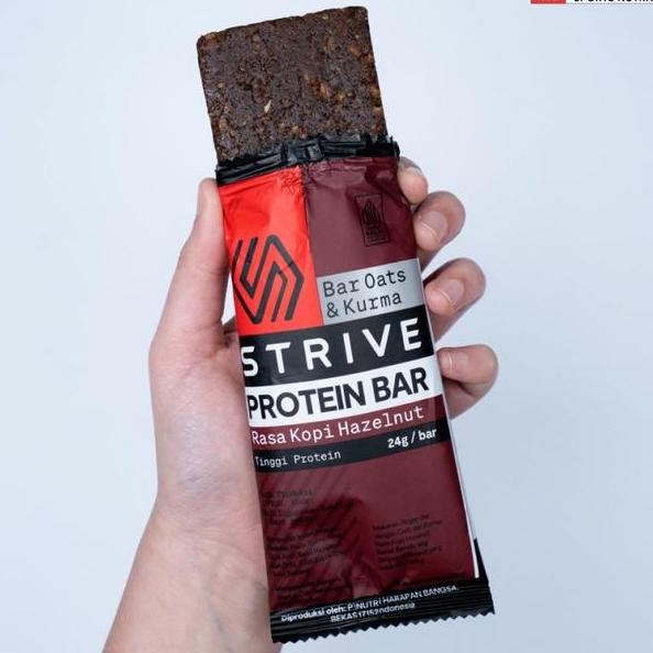 

Strive Protein Bar 1 Pcs Makanan Sehat Tinggi Protein
