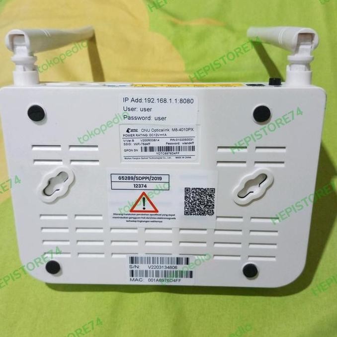 Gpon Ont Yotc M8-4010Px / M2-0100 Antena 2 (Bekas Normal) New Stok