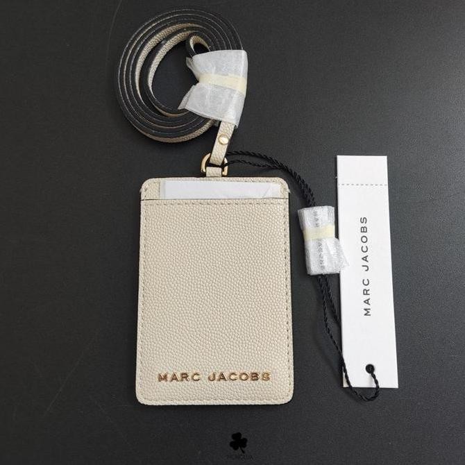 

Nwt M*Arc Jacobs Lanyard Id Card Marshmallow Recommended Co