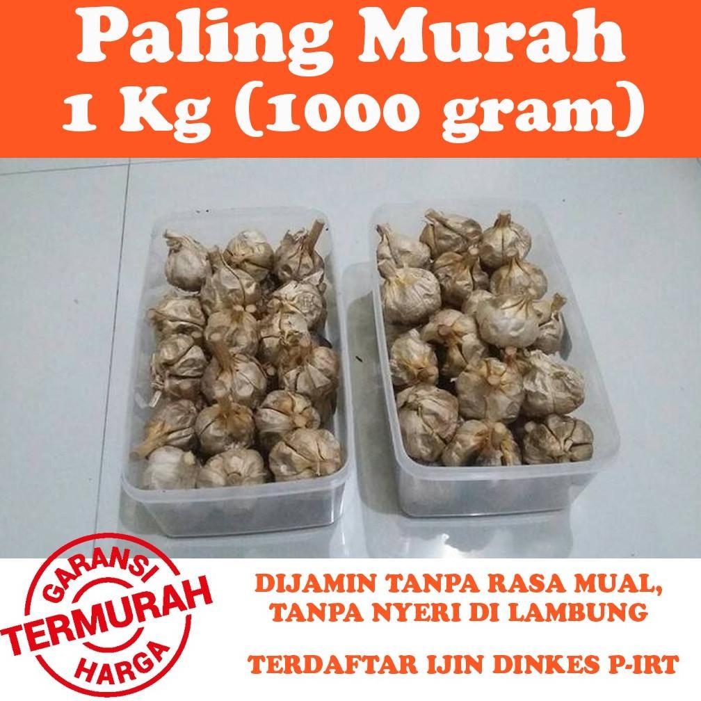 

Black Garlic Bawang Hitam Bongkol Kating - 1 Kg