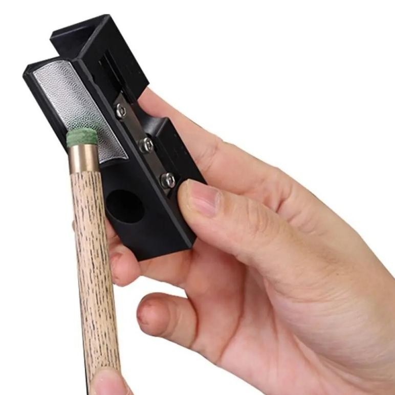 [COD] 10 In 1 Tip Shaper Billiard Alat Stick Billiard Repair Tool Cue Universal Cue Tip Repair Tool 