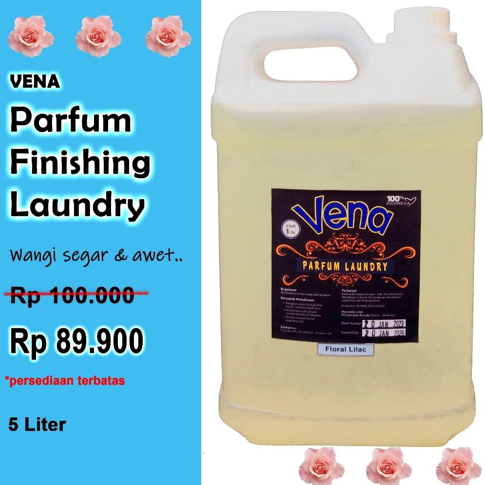 Vena Parfum Laundry 5 Liter Wangi Tahan Lama