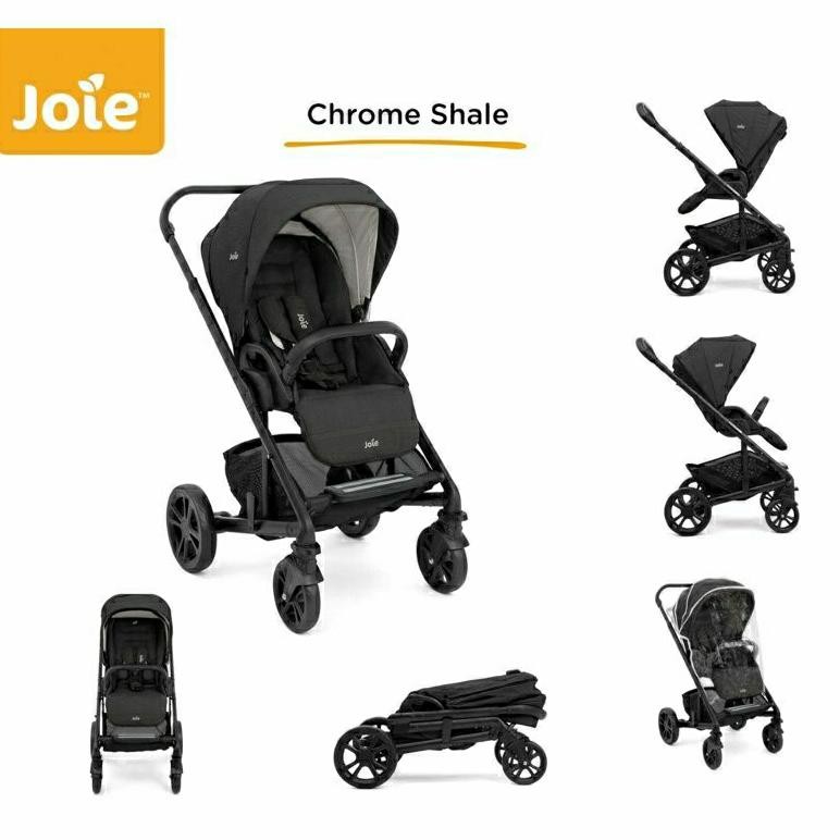 JOIE - Chrome Shale Stroller | Kereta Dorong Bayi AST