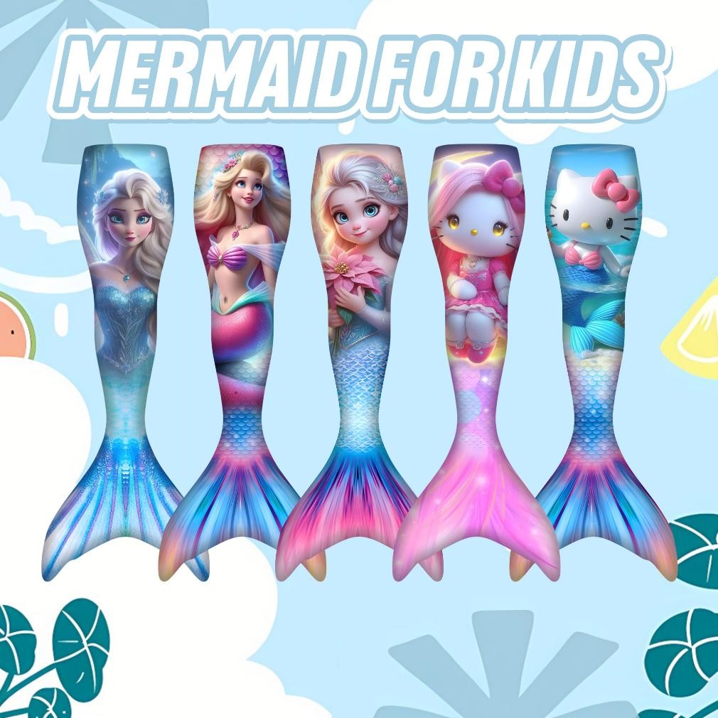 Baju renang Anak Perempuan Kostum Mermaid AST