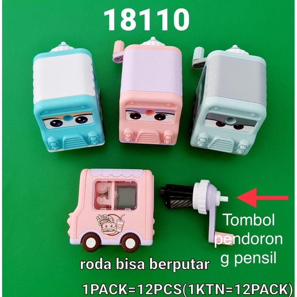 

FREE BUBBLE WRAP + DUS Serutan Rautan Meja/ Putar/ Duduk Fancy Mobil Motor Car 6609/ Bus 18110/ 5230/ MOBIL TANK 6619