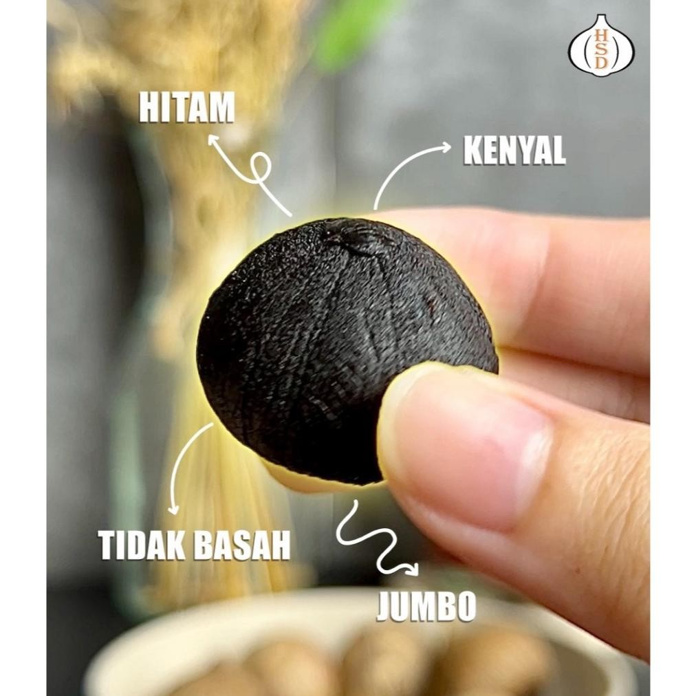 

5 BOTOL HSD Black Garlic Solo ( Bawang Hitam Tunggal) 220 Gr