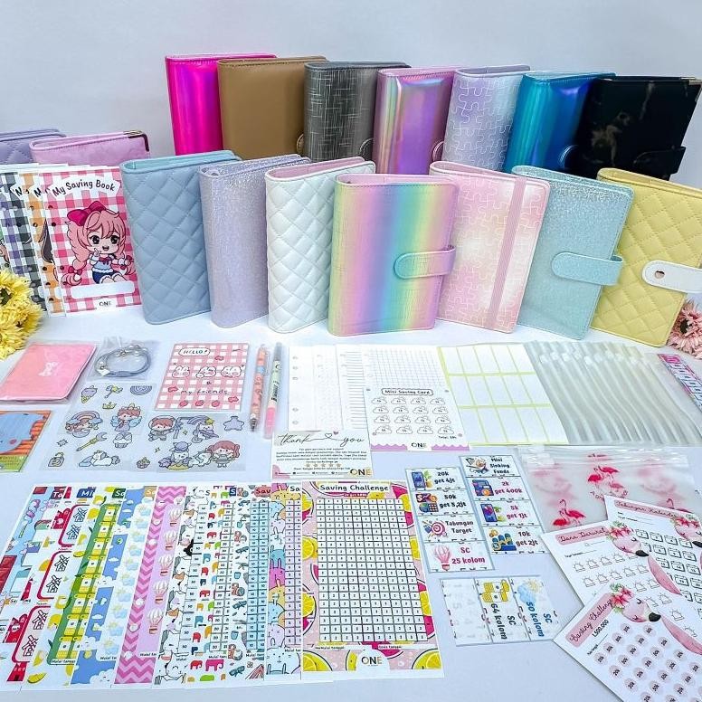 

10ziplok BINDER SAVING BOOK KULIT ONEPLANNER