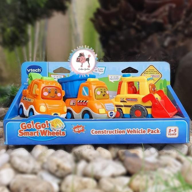 Vtech Go Go Smart Wheels Construction Vehicle Pack Set of 3
