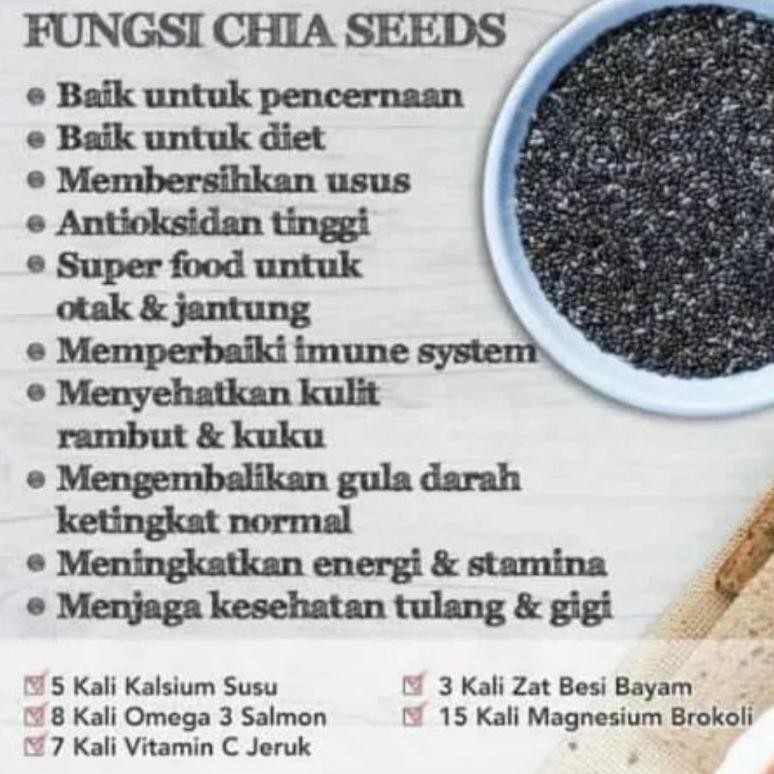 

Chiaseed Organik Meksiko 1 kg by Safiya