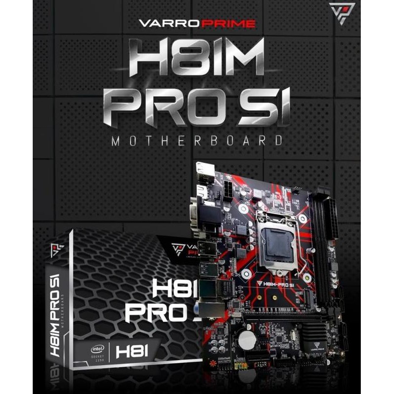 Motherboard VARRO Gaming H81M PRO S1 NVME 1150