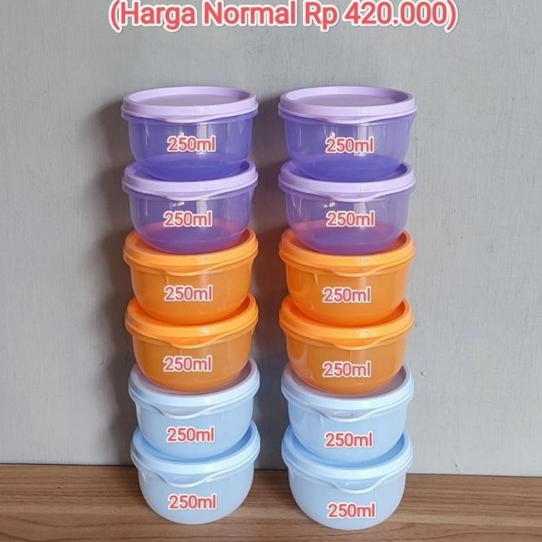 Summer Cup Kiddie Bowl 250ml Tupperware Plastik AST