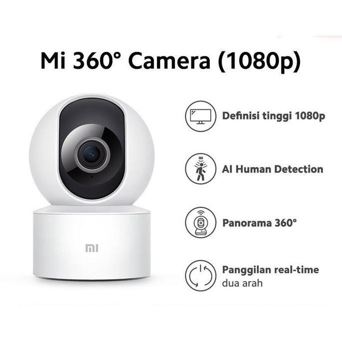 IP Camera Yi Dome Guard 1080p Full HD Kamera CCTV XiaoYi 360 Degrees