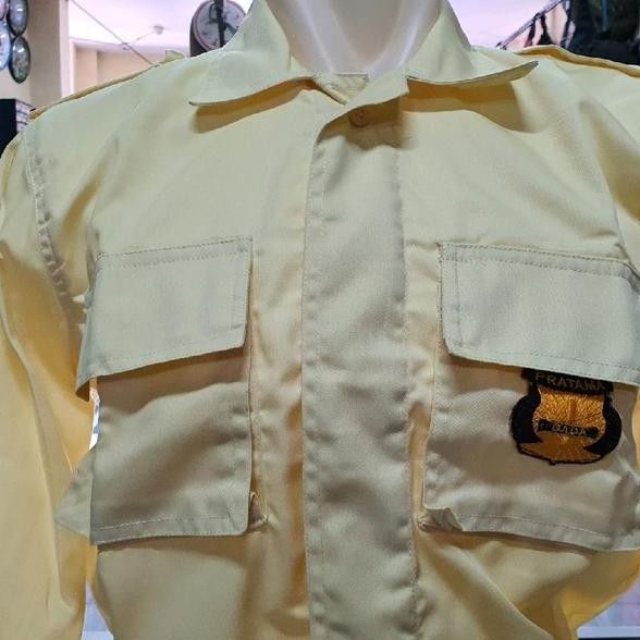 Seragam Pdl Atasan Satpam Krem Kemeja Krem Satpam Pdl Kemeja Pdl Security Krem