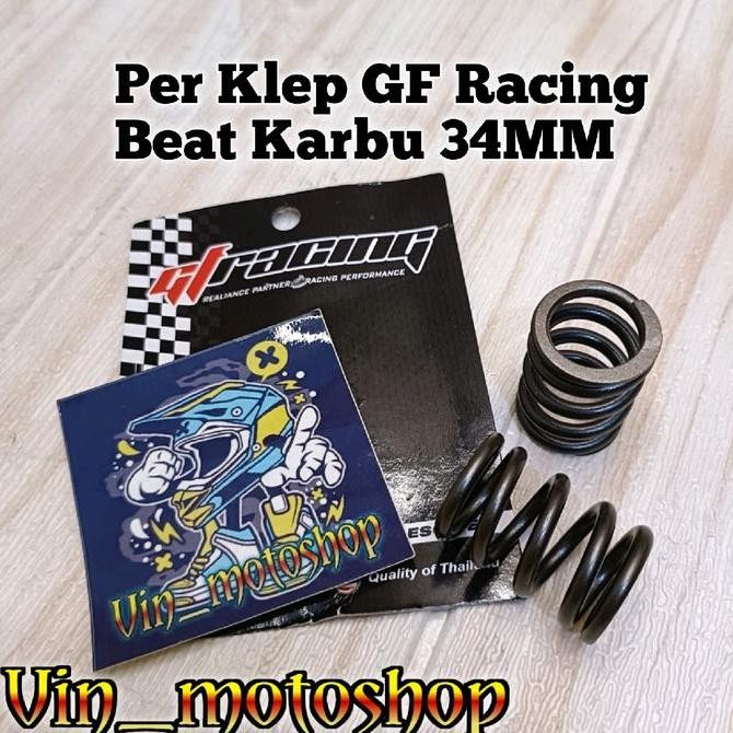 Per Klep Swedia GF Racing BEAT KARBU 34MM DISKON