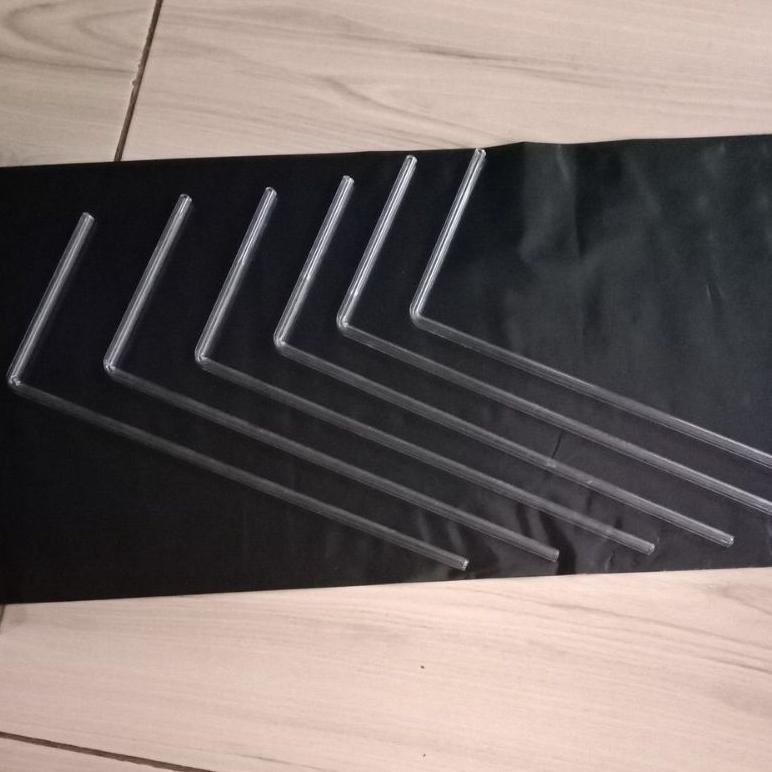 Promo 6.6 pipa L, kit biologi, kit pernapasan, kaca, pipa L