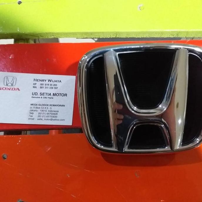Dudukan Hitam Emblem Logo Honda H Crv 2010-2012 Original Harga Bersaing