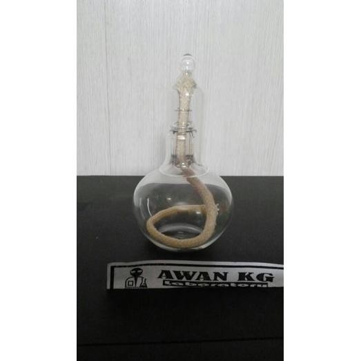Promo 6.6 Alkohol lamp pyrex 100ml lampu spirtus meja cafe tahan panas tahan bakar
