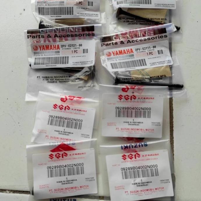 PAYUNG SIL SEAL KLEP SET PAKET JUPITER MX VIXION MX KING ORIGINAL BARU