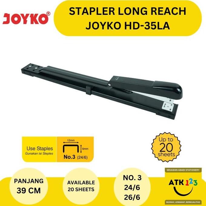 

MURAH Stepler Jepretan Joyko HD-35LA Long Reach