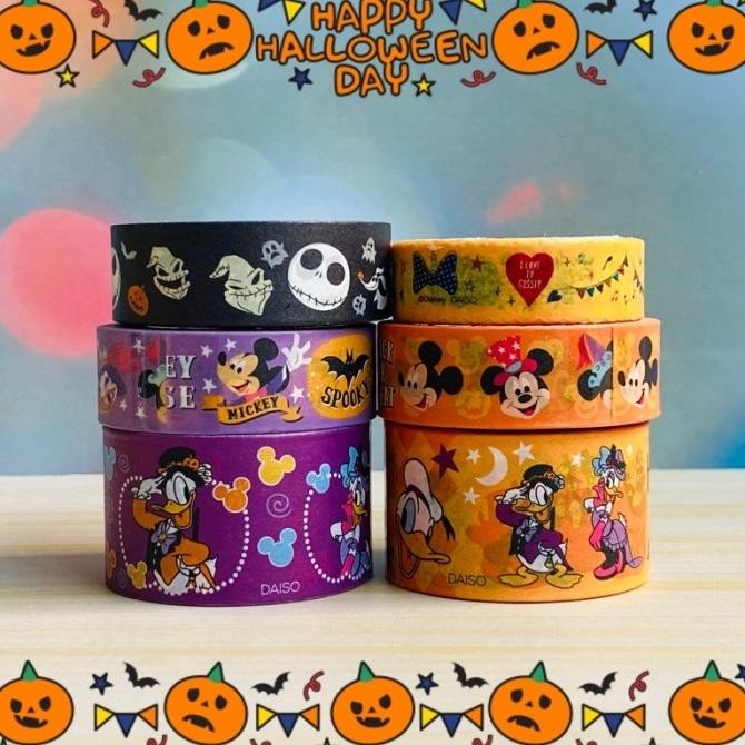 

PROMO Washi tape halloween daiso