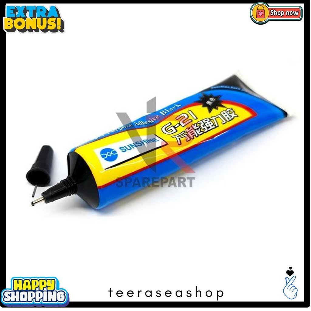 

Lem Ts Touchscreen Sunshine G21 Black 15Ml/50Ml Flash Sale! Diskon Hingga 70%