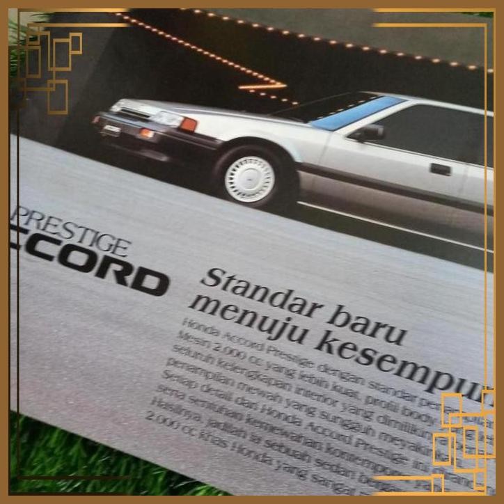 [RBM] BROSUR HONDA ACCORD PRESTIGE