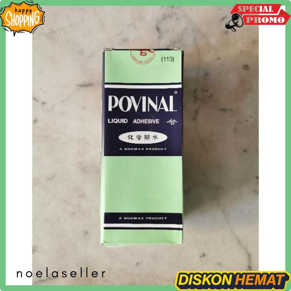

Lem Povinal 113 Botol Refill Flash Sale! Diskon Hingga 70%