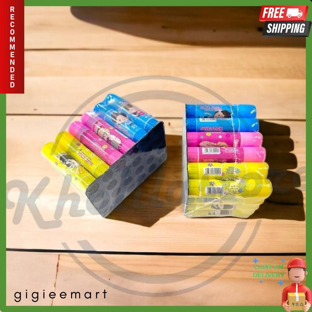 

(24 Pcs) Lem Stik Fancy Glue Stick Kecil 10Gr Terlaris! Produk Ini Banyak Dicari