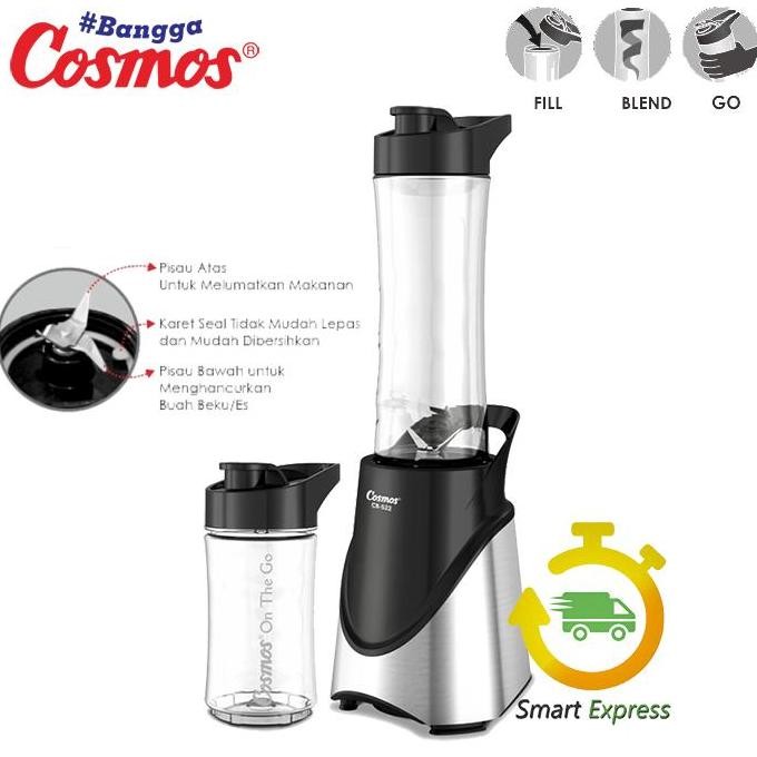 Tersedia BLENDER PORTABLE COSMOS CB 522 / CB522 - (ON THE GO SERIES)
