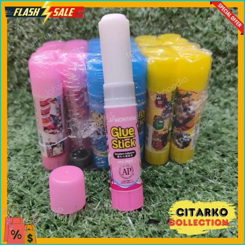 

Lem Stik Montana 10 Gr Non-Toxic Kuat Diskon Setengah Harga