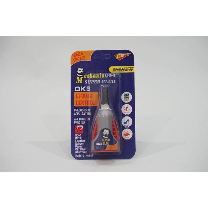 

HOT PROMO SUPER GLUE MECHANIC OK3 ORIGINAL