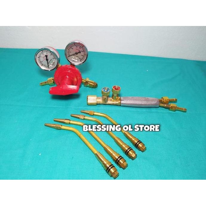 Tersedia PAKET REGULATOR TUKANG LAS MURAH/REGULATOR ACETYLNE+BLENDER LAS KARBIT